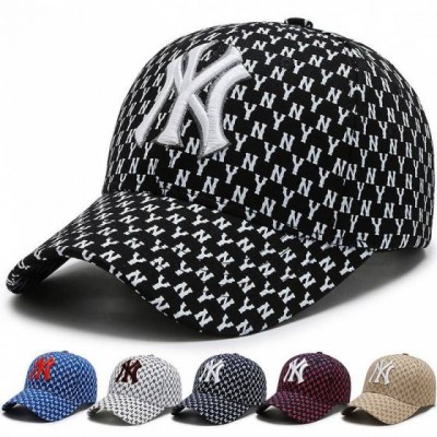 Nml002cp Custom Logo 2020 100% Cotton Trendy Ny Cap Sunshade Baseball Cap For Women Male Sun Hat Sports Caps